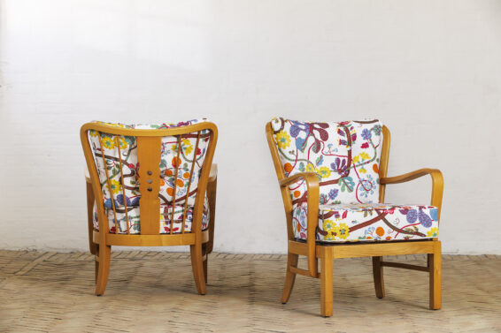 Fritz Hansen armchairs - set of two